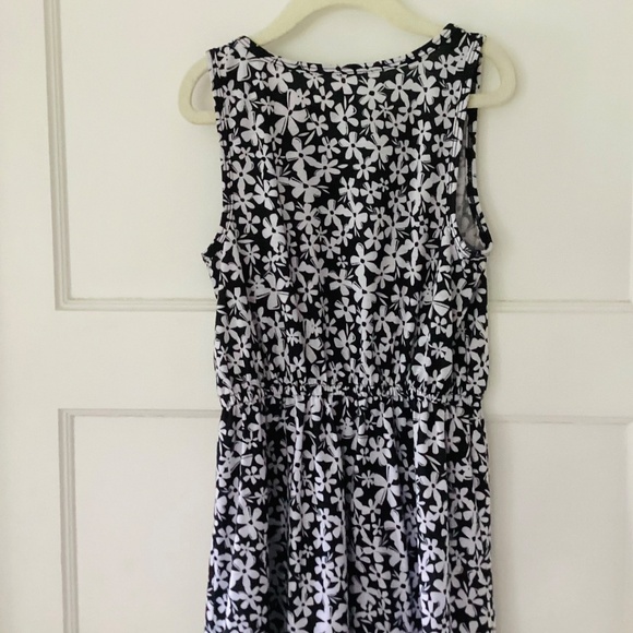 Girl Clothes Sizes 7/8 White Top Peasant Summer Floral Tank Dress Sleeveless - Picture 13 of 14